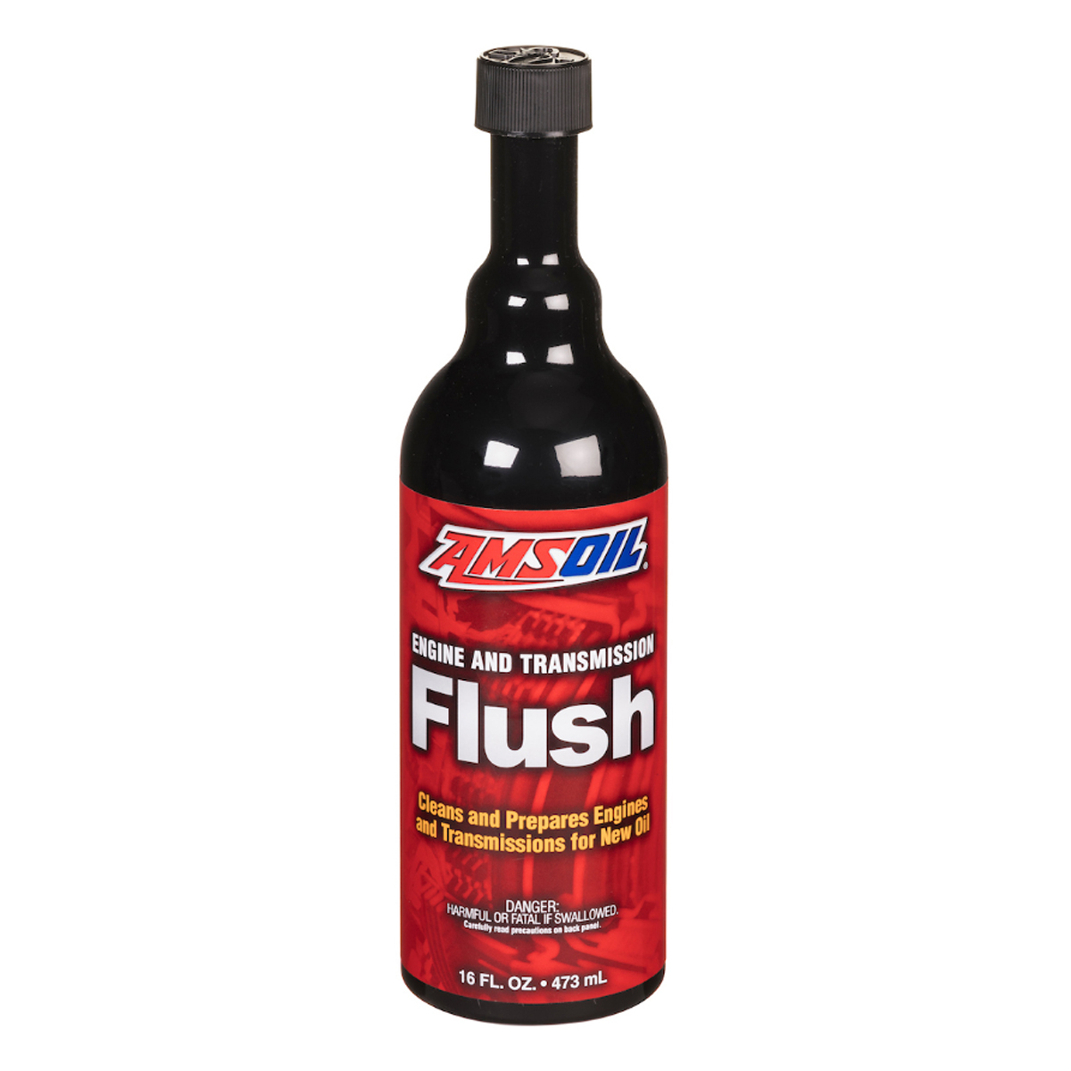 AMSOIL Engine and Transmission Flush bottle