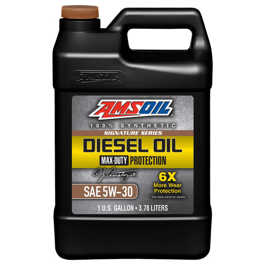 AMSOIL Signature Series 15W-40 100% Synthetic Max-Duty Diesel Oil