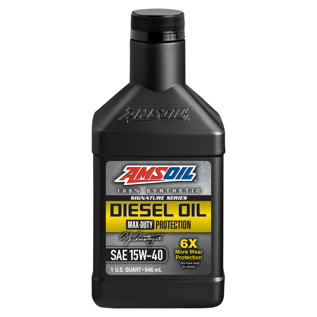 AMSOIL AMSOIL Signature Series 15W-40 Max-Duty Synthetic Diesel Oil