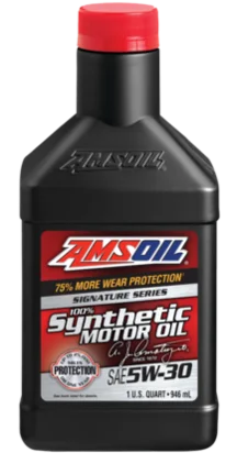 AMSOIL Signature Series Synthetic Motor Oil bottle